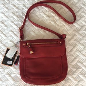 Red crossbody purse new with tags.